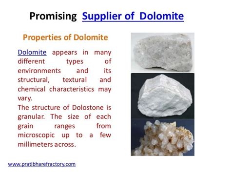 Supplier Of Dolomite