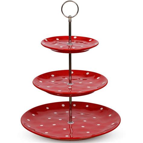 Maxwell And Williams Sprinkle Polka Dot 3 Tier Cake Stand Tiered Cake