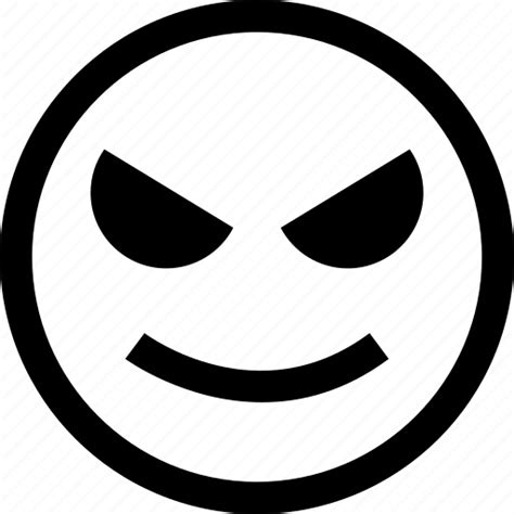 Emotion Evil Face Faces Smile Icon Download On Iconfinder