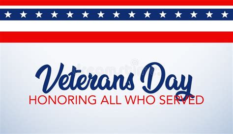 Veterans Day Celebration Illustration Hd Background Banner Honoring