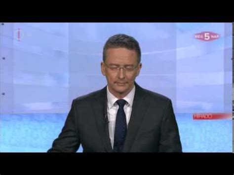 Since then m1 became a news channel, and híradó is. M1 Híradó - kis stúdióval - YouTube