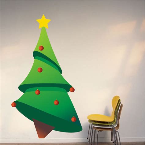 Christmas Tree Wall Decal Christmas Murals Primedecals