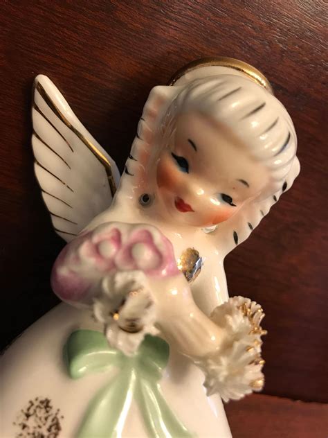 Angel Figurine May Angel Figurine By Napco Of Japan Collectible Angel
