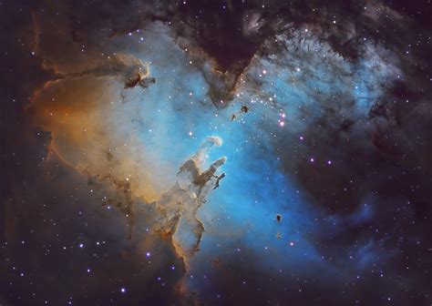 M16 The Eagle Nebula And Pillars Of Creation Telescope Live