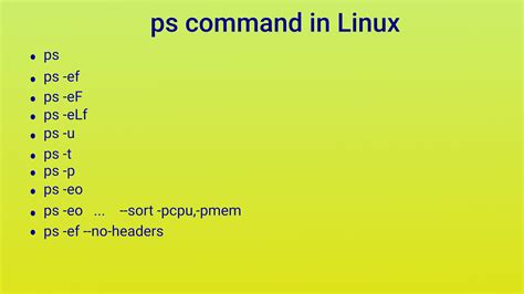 Ps Command Usage With Examples In Linux Softprayog