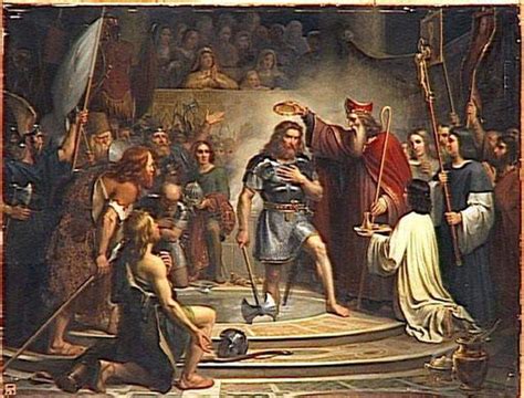 The Albigensian Crusade Ximene Merovingian Historical Painting