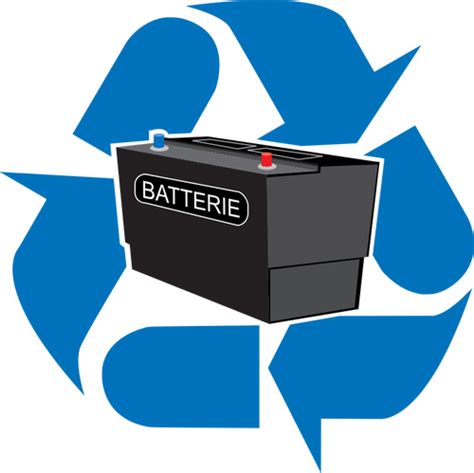 Battery Recycling Point Vector Sign Public Domain Vectors