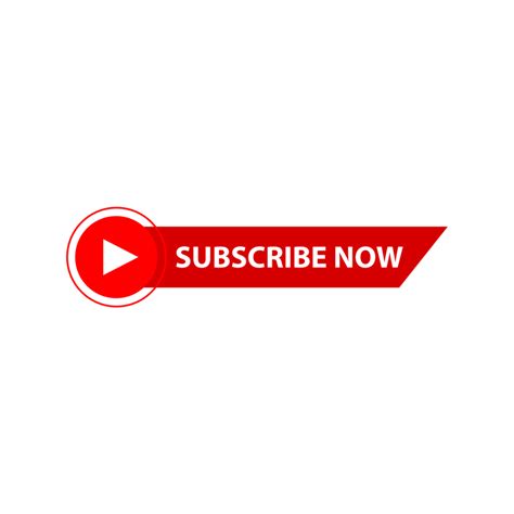 Subscribe Button Red Png Transparent Background 16017027 Png