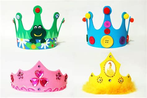 Print And Color Crown Kids Crafts Fun Craft Ideas