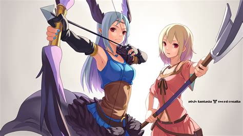 Anime Girls Bow And Arrow Pixiv Fantasia Weapon Wallpaper Anime Wallpaper Better