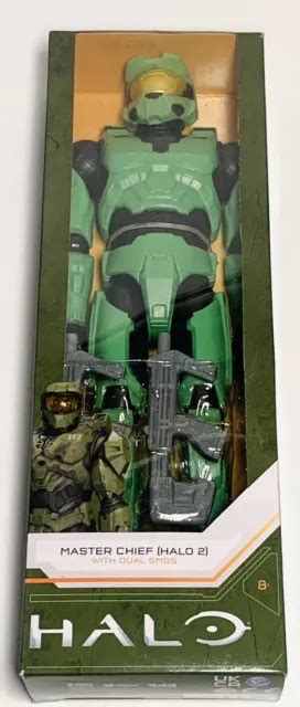 Halo Infinite Master Chief Green With Dual Smgs 12” Series 3 New Sealed