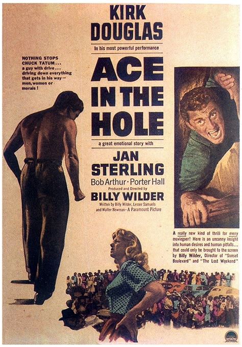 Ace İn The Hole 1951 In The Hole Ace Cinema Posters