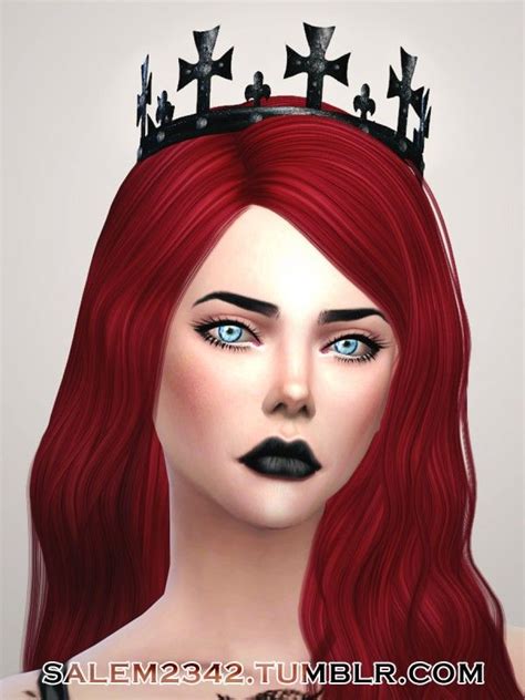 Salem2342 Dark Crown Sims 4 Downloads Sims 4 Sims 4 Sims Y Botones