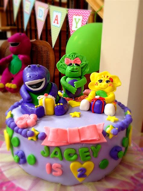 Barney And Friends Barney Birthday Party Birthday Theme Birthday