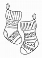 15 Best Christmas Stocking Coloring Pages Printable PDF for Free at ...