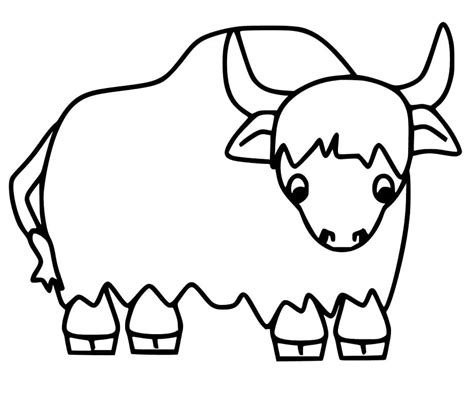 Captain Yak Coloring Page
