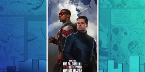 Falcon And The Winter Soldier Hd Poster Gives Better Look At New Costumes