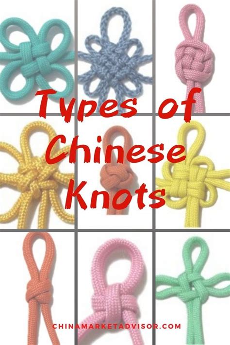 Types Of Chinese Knots Chinese Knot Chinese Crafts Diy Friendship