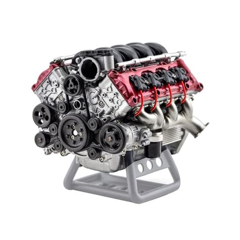 Peleustech Mad Rc Simulation Dynamic V8 Engine Internal Combustion