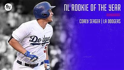 Seager Corey Rookie Dodgers Mlb Wallpapers Sporting