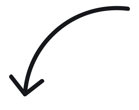 Free Black Curved Arrow Png Download Free Black Curved Arrow Png Png