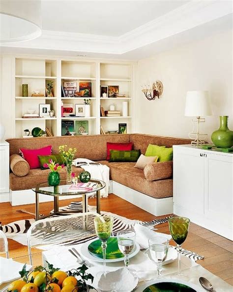 50 Energetic And Colorful Living Room Design Ideas
