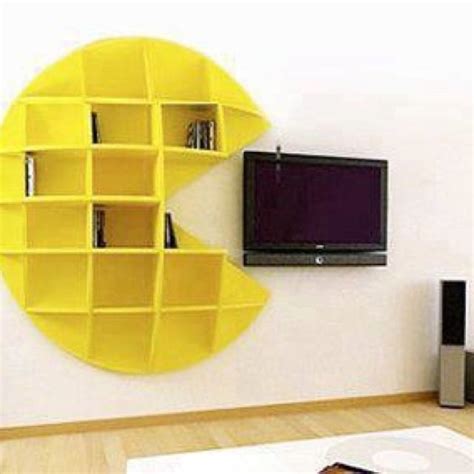 Pacman Creative Bookshelves Cool Bookshelves Bookshelves Diy