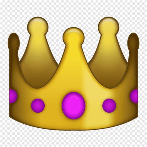 Emoji Sticker Crown وسائل التواصل الاجتماعي ، Emoji King Sticker Png