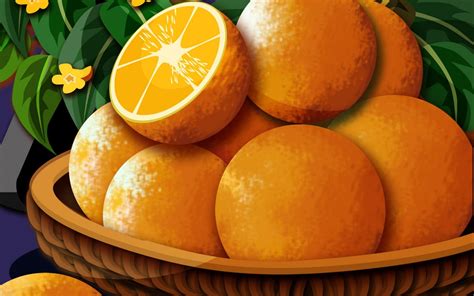 Fonds Decran Fruits Agrumes Orange Fruit Nourriture Télécharger Photo
