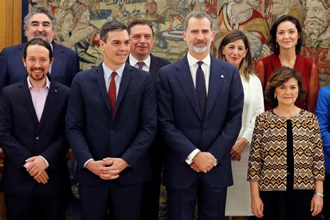 The New Faces In Spains Coalition Government Politico