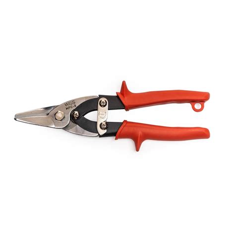 Wiss 9 In Offset Cut Tinner Snips Mpc3n The Home Depot