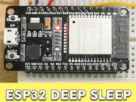 Esp32 Deep Sleep Tutorial Deep Sleep Arduino Electronics Projects