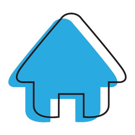 Blue Home Icon Png Transparent Images