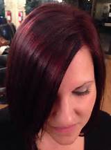 Images of Mahogany Violet Hair Color