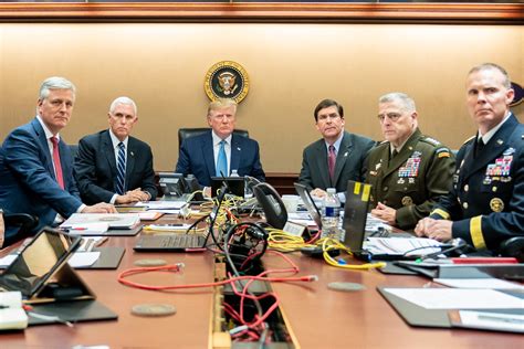 Trump Situation Room Photo Criticized For Poor Composition And Posed