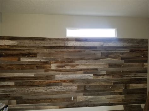 How To Install A Reclaimed Barn Wood Accent Wall