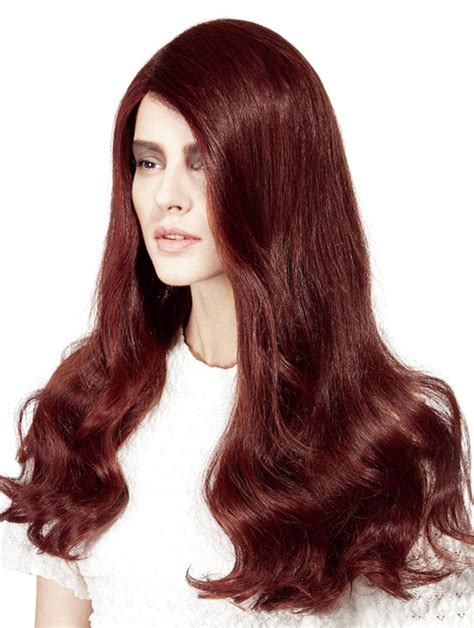 Auburn Wavy Remy Human Hair Long Lace Front Wig New Wigs Online Au