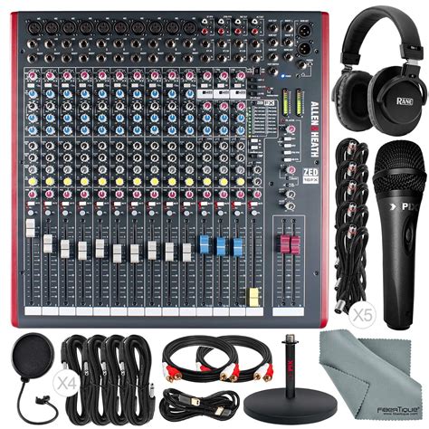 Allen And Heath Zed 16fx 16 Channel Recording And Live Sound Usb Mixer