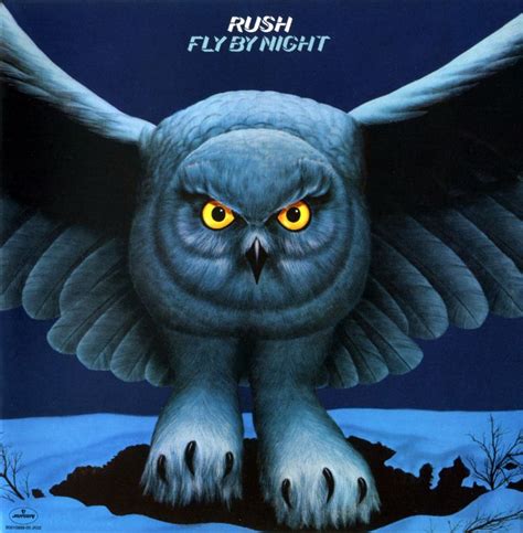Rush Fly By Night Album Cover Art Album Art Rock Album Covers