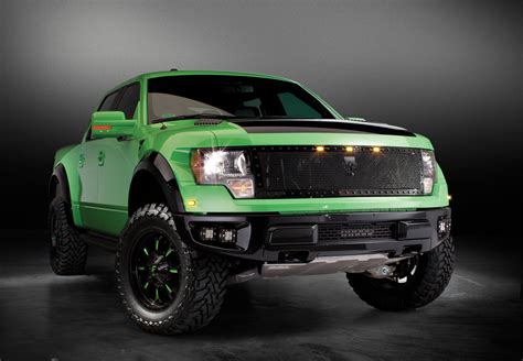 2012 Svt Raptor Custom Front Three Quarters