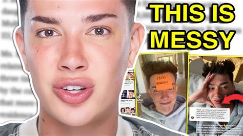 James Charles Is A Mess And He S Worried Youtube