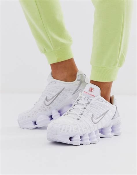 Nike White Shox Total Sneakers Asos