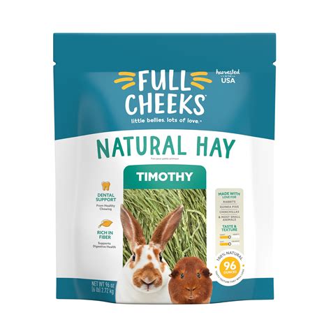 Full Cheeks Natural Timothy Hay Small Pet Hay Petsmart