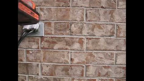 Brick creates a very rigid wall, with little flexibility. Attaching a screw to a brick wall - YouTube