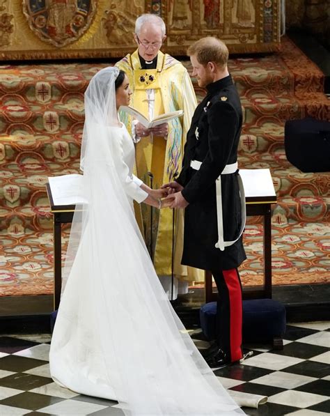 Designed by claire ptak, the wedding cake features elderflower syrup made at the queen's residence in sandringham from the estate's own elderflower trees, as well as a light sponge cake uniquely formulated for the. Prince Harry and Meghan Markle Wedding Pictures | POPSUGAR ...