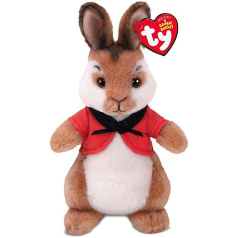 Ty Beanie Babies Peter Rabbit Collection Flopsy Rabbit Licensed Plush