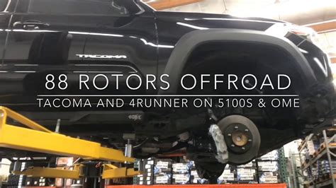 Bilstein 5100 And Ome Springs Setups In Tacoma And 4runner Youtube