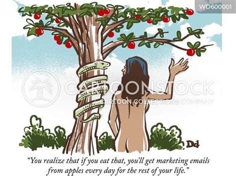 Forbidden Fruit Cartoons And Comics Funny Pictures From Cartoonstock