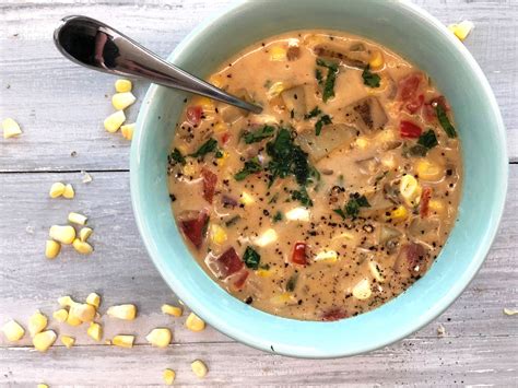 Panera bread's copycat recipe with hints of lime and jalapeno with a traditional tangy chowder flavor. Copycat Panera Bread Summer Corn Chowder Recipe | MyRecipes