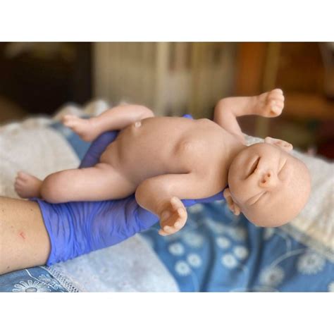 Myah Full Body Micro Preemie Sculpted By Kai Jonasson Silicone Baby Doll